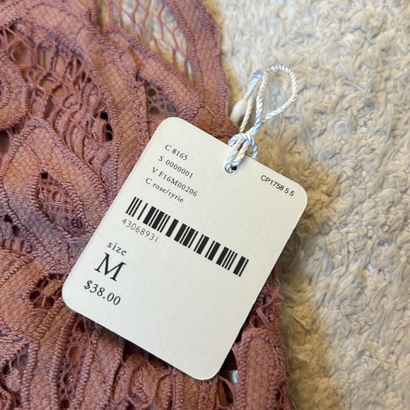 Free People Adella lace bralette - rose - Picture 6 of 7